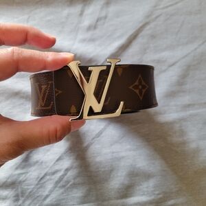 Louis vuitton reversible men's belt